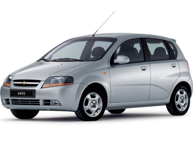 Автоковрики Chevrolet Aveo T200 (2002-2008)