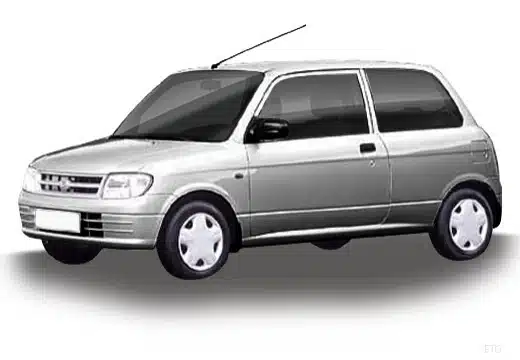 Автоковрики Daihatsu Cuore (1998-2002)