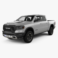 Автоковрики Dodge Ram 1500 (2019-…)