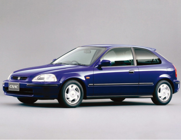 Автоковрики Honda Civic (1995-2000)