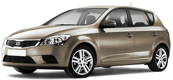 Автоковрики Kia Ceed (2009-2012)