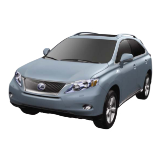 Автоковрики Lexus RX 450h (2009-2012)