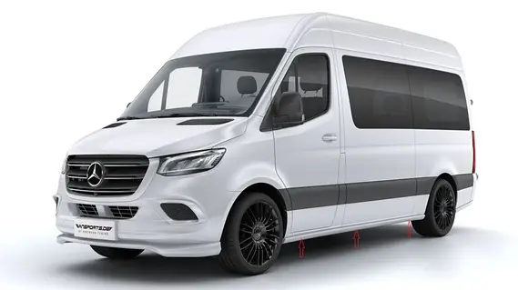 Автоковрики Mercedes-Benz W907-910 Sprinter (2018-…)