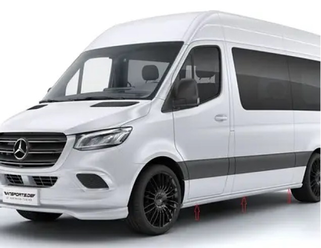 Автоковрики Mercedes-Benz W907-910 Sprinter (2018-…)