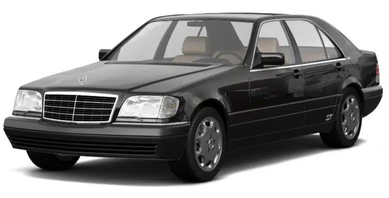 Автоковрики Mercedes-Benz W140 S-Class (1991-1998)