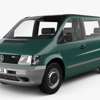 Автоковрики Mercedes-Benz W638 V-Class Vito (1996-2003)