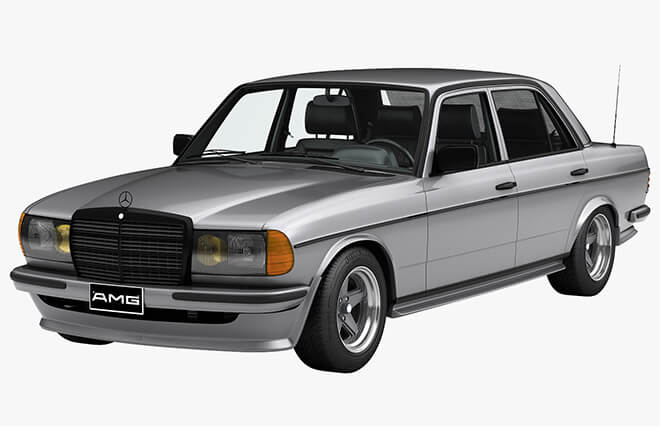 Автоковрики Mercedes-Benz W123 (1975-1986)