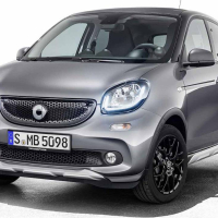 Автоковрики Mercedes-Benz SMART Forfour (2014-…)