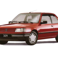 Автоковрики Peugeot 309 (1985-1989)