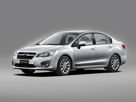 Автоковрики Subaru Impreza GP/GJ (2011-2015)