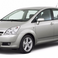 Автоковрики Toyota Corolla Verso (Spacio) E120 (2001-2007)