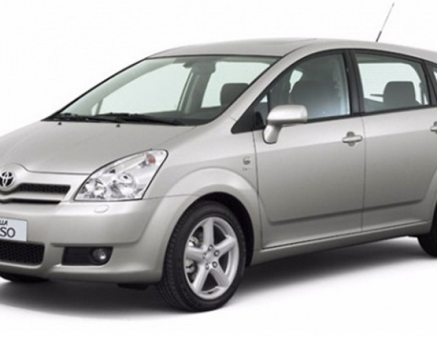 Автоковрики Toyota Corolla Verso (Spacio) E120 (2001-2007)