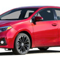 Автоковрики Toyota Corolla E160/E170 (2016-2019)
