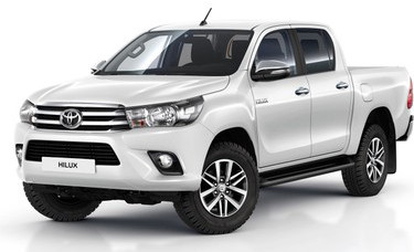 Автоковрики Toyota Hilux (2015-…)
