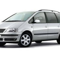 Автоковрики Volkswagen Sharan (2000-2004)