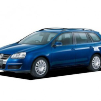 Автоковрики Volkswagen Golf (2007-2009)